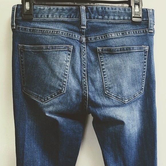 EUC GAP 1969 Perfect Boot Medium Wash Western Denim Blue Jeans Size 25 Short - Picture 4 of 12